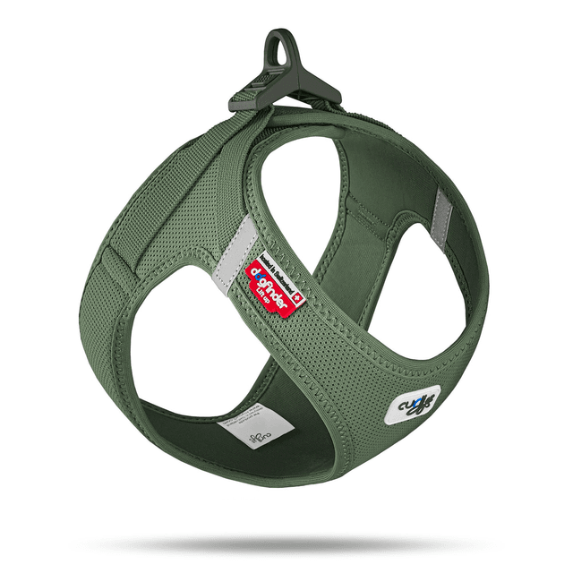 Curli Brustgeschirr Schnalle Airmesh - moss
