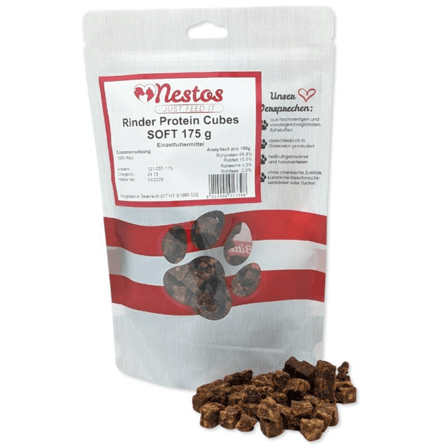 Nestos Rinder Protein Cubes SOFT - 175g