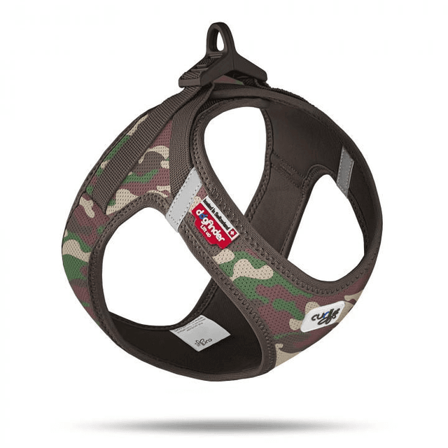 Curli Brustgeschirr Schnalle Airmesh - camo