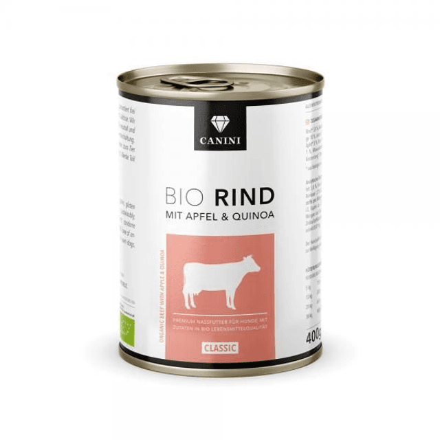 Canini - Bio Rind mit Apfel &amp; Quinoa 400g